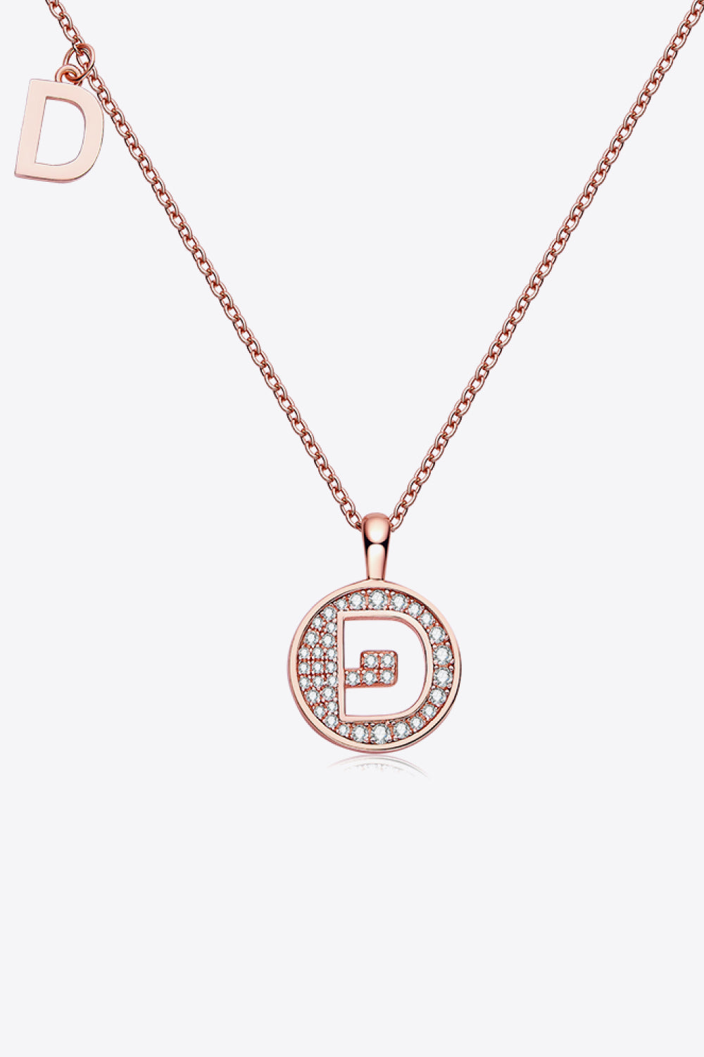 Moissanite A to J Pendant Necklace D One Size