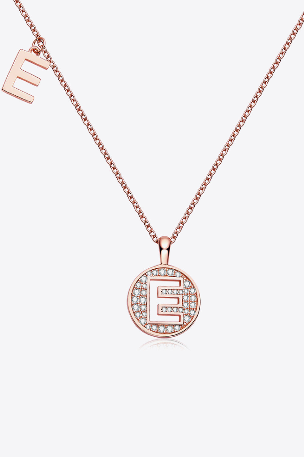 Moissanite A to J Pendant Necklace E One Size