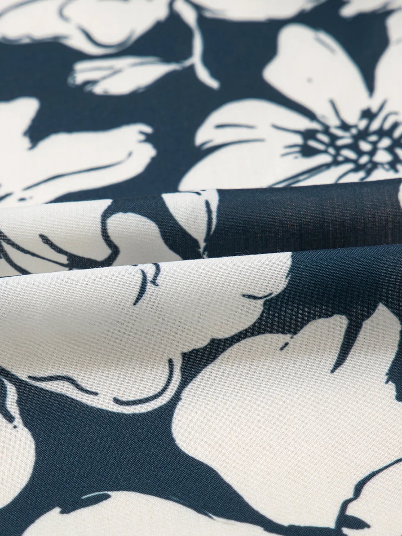 Floral Short Puff Sleeve Shirt