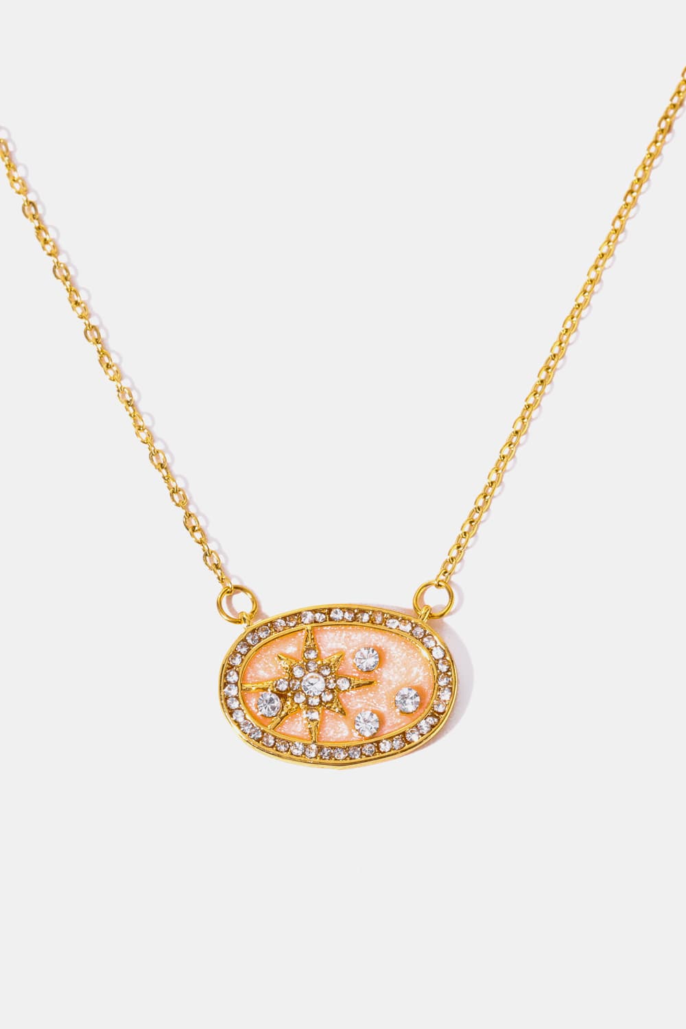 Stars in the Plate Pendant Copper Necklace Luck One Size