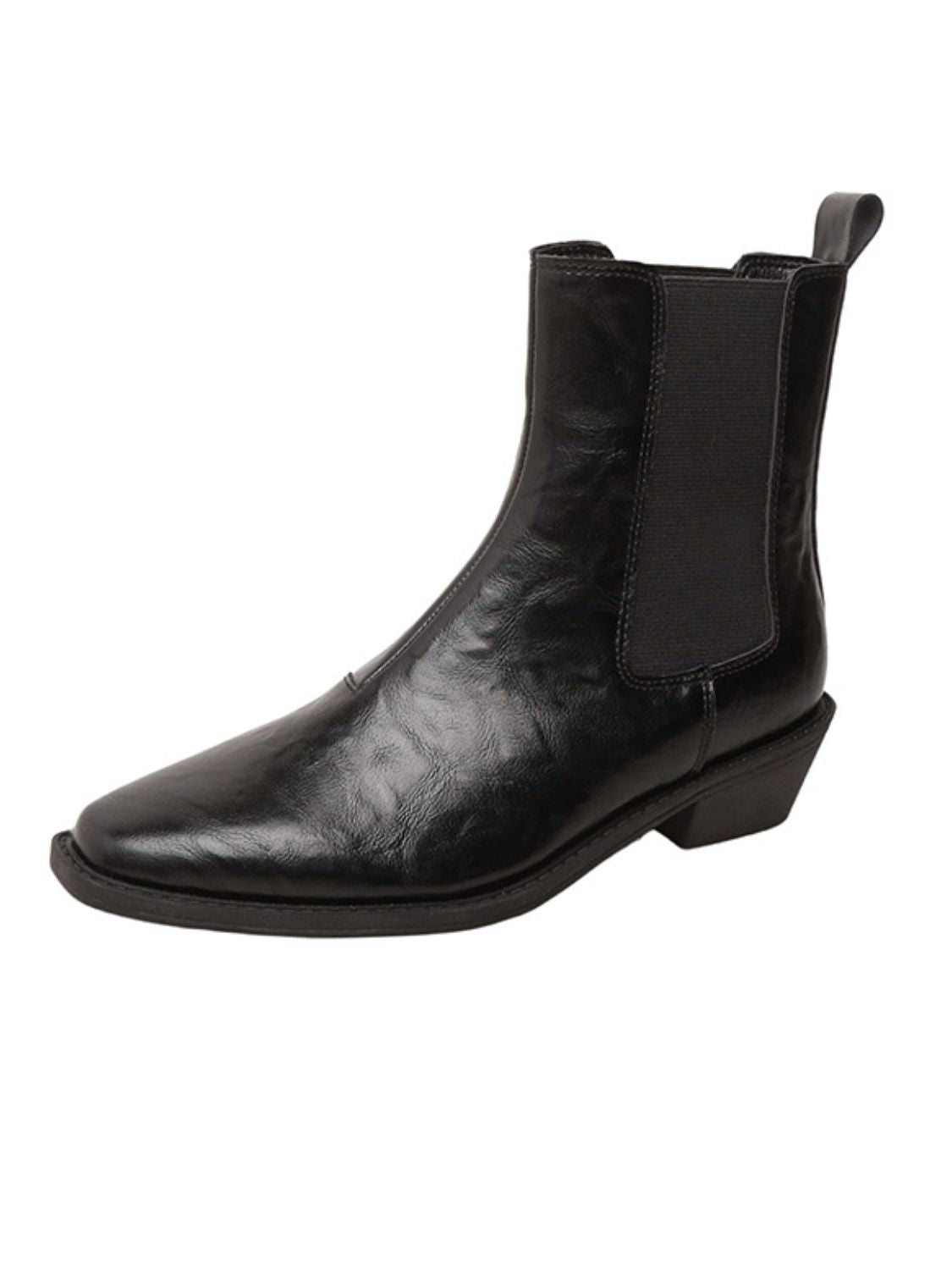 Square Toe Platform Boots