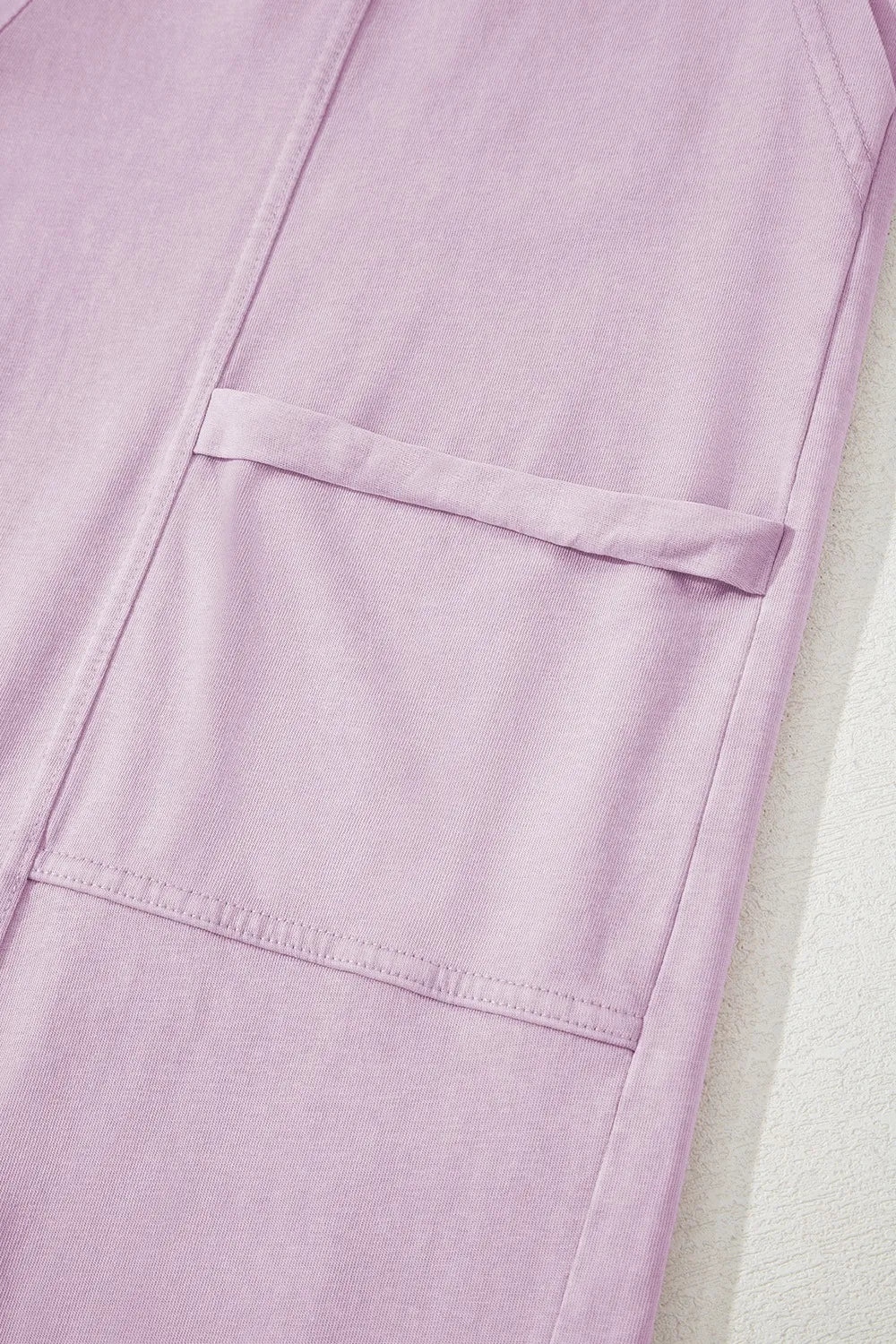 Wide-Leg Cargo Pants with Drawstring Waist