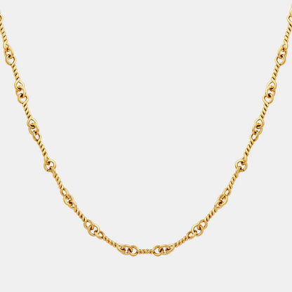 Titanium Steel Chain Link Necklace
