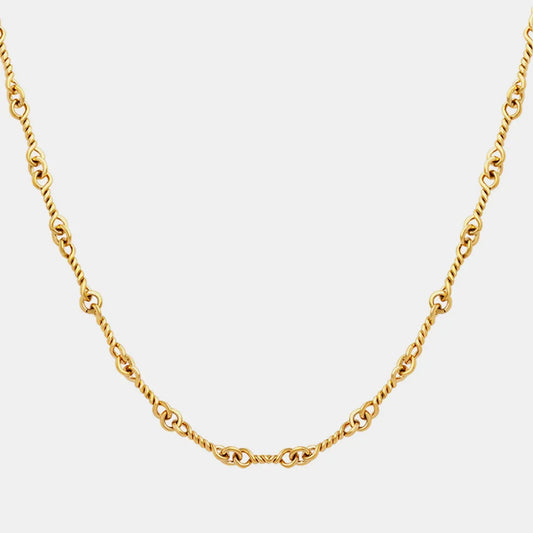 Titanium Steel Chain Link Necklace