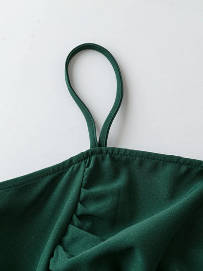 Smocked Square Neck Cami Dress