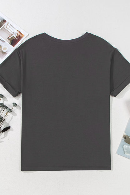 YALL Cowboy Boots Graphic Short Sleeve T-Shirt