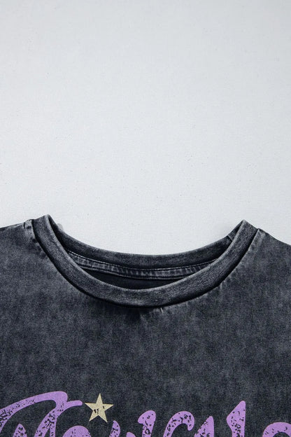 Graphic Mineral Washed Vintage Tee