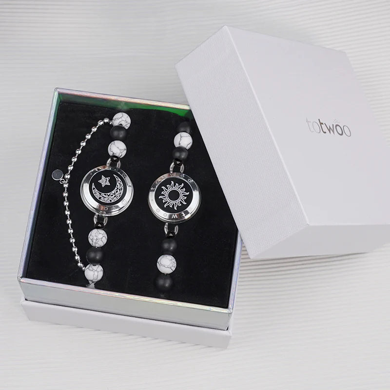 Long Distance Couple Bracelet