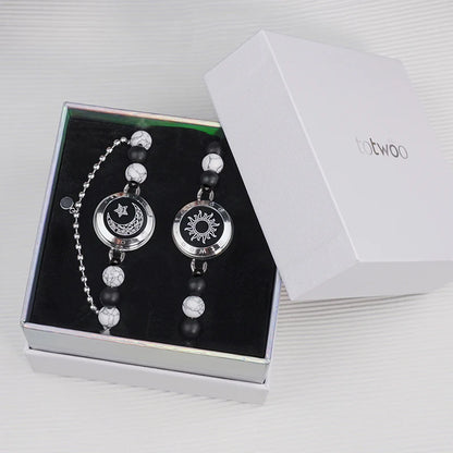 Long Distance Couple Bracelet