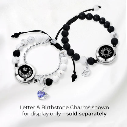 Long Distance Couple Bracelet