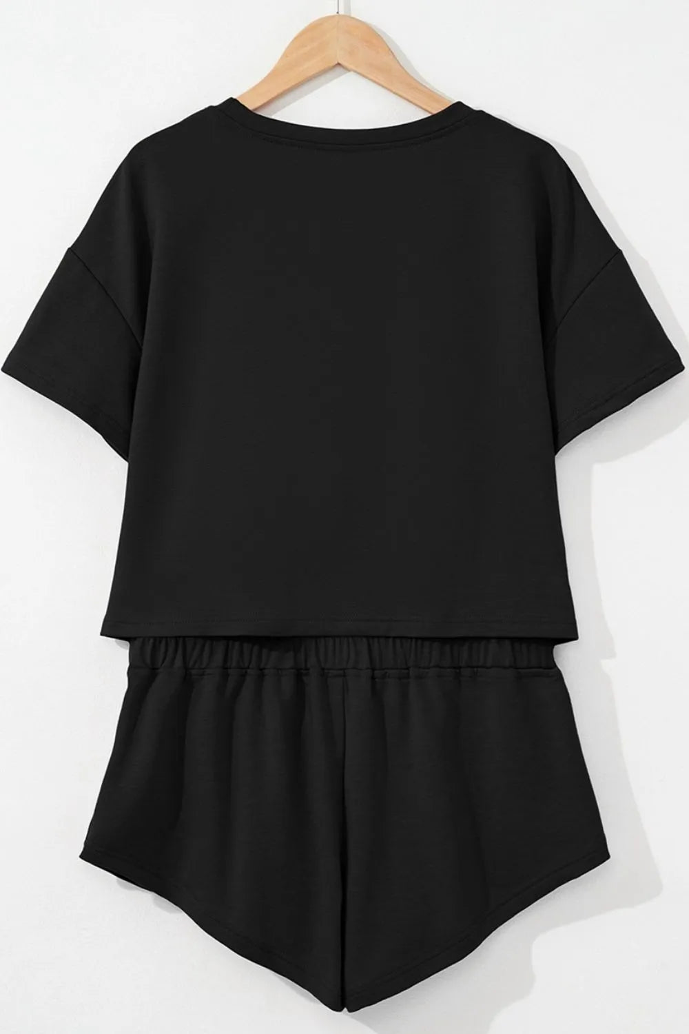 USA Graphic T-Shirt and Shorts Set